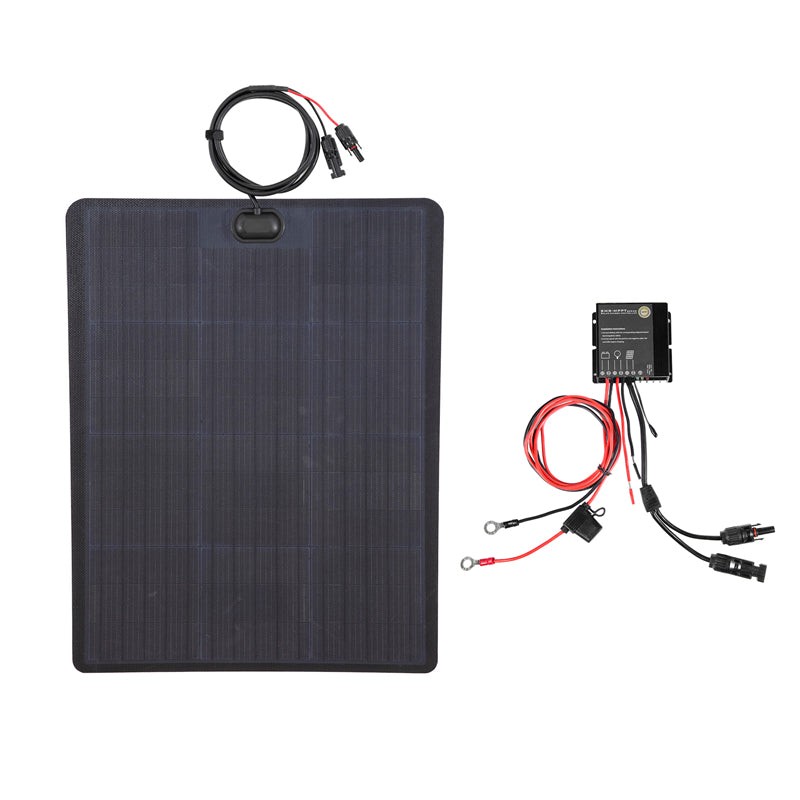 Lensun 60W 12V Hood Flexible Solar Panel for Ram 1500 4th Gen (2009-2018)