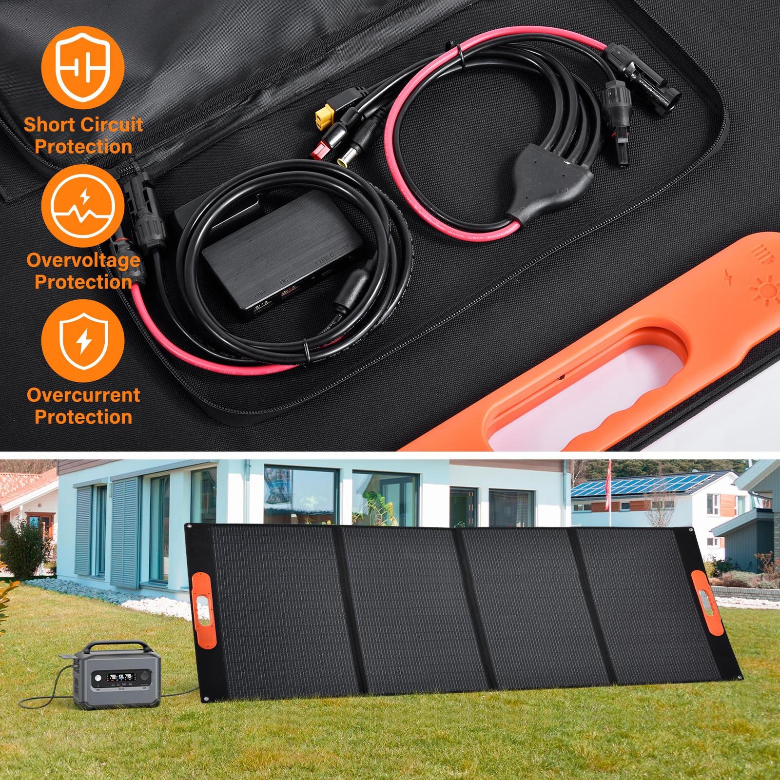400 watt Portable Solar Panel for Power Station
