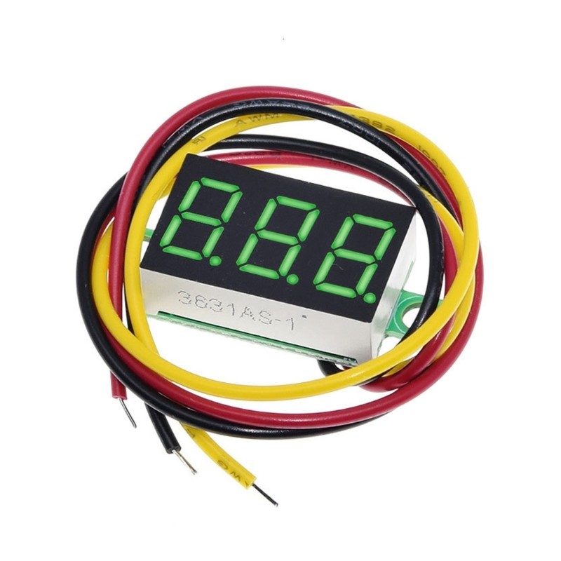 Small Size Voltages Gauges 0.36 Inch Low Power Consumption Voltages Indicator
