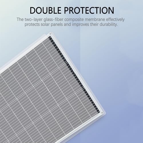 Flexible Solar Panel 50W 12V Monocrystalline Module Fiberglass 50-1 watts