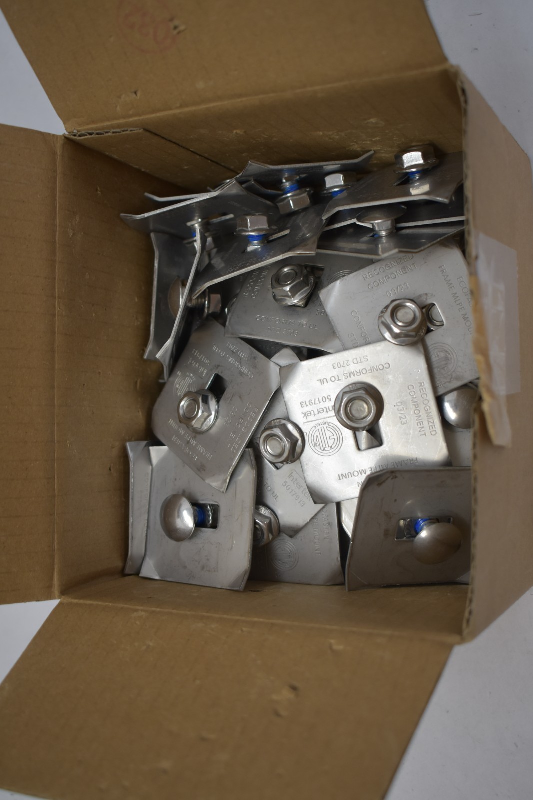 EcoFasten Solar 4011012 Rev A Frame MLPE Module Stainless Steel Mount 50 Pack
