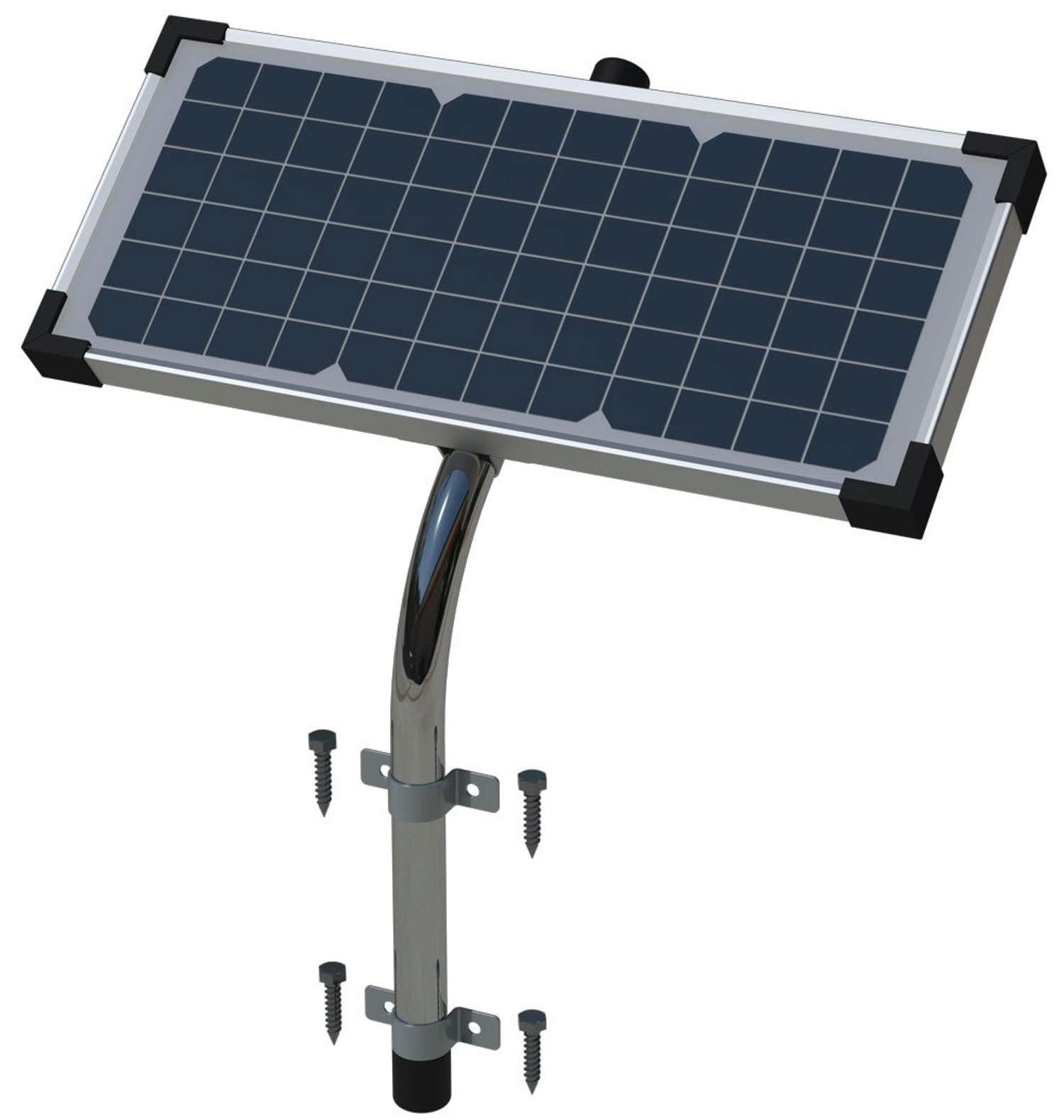 10W Monocrystalline Solar Panel Kit for Gate Opener Remote Power Solution