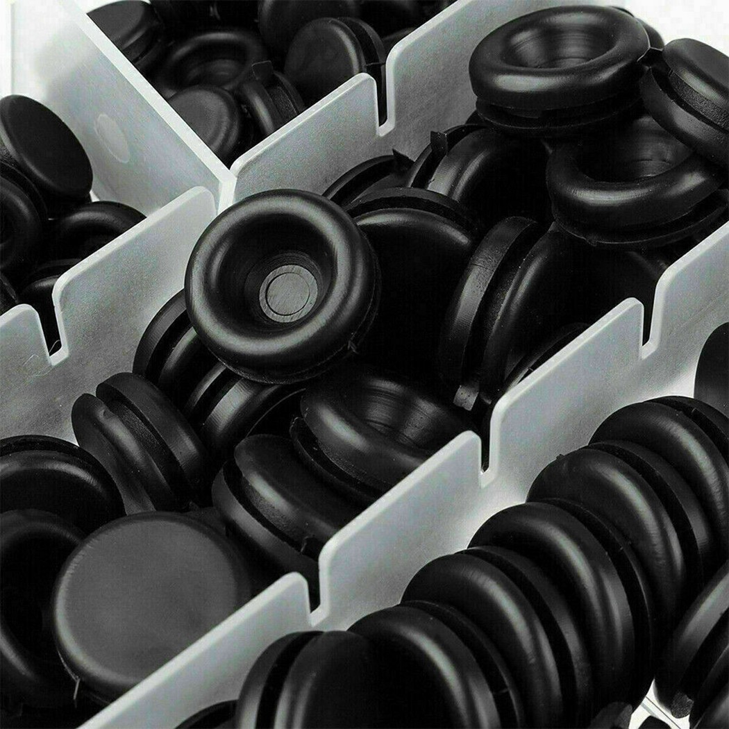 Rubber Grommet Rubber Tools Wiring Bung 200PCS Assorted Size Assortment Kits