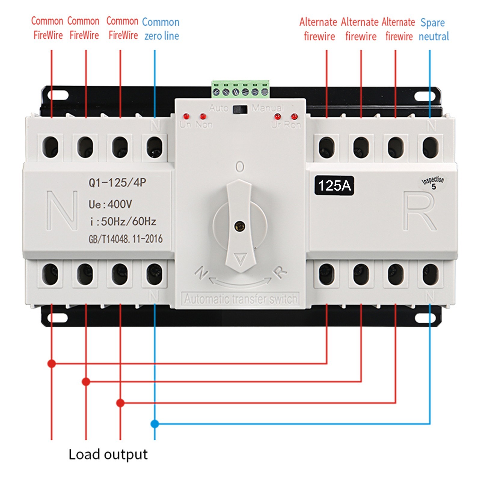 Photovoltaic Version Dual Power Auto Switch for Generators and Inverters