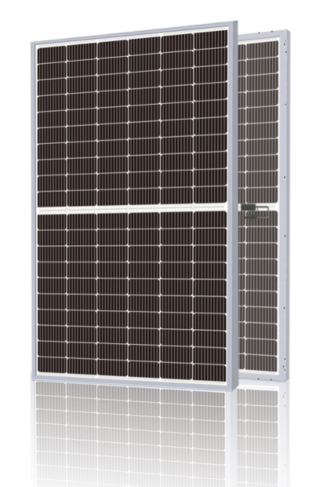 ZNShine 450W Bi-Facial Solar Panel Silver Frame High-Efficiency PV (Lot of 10)