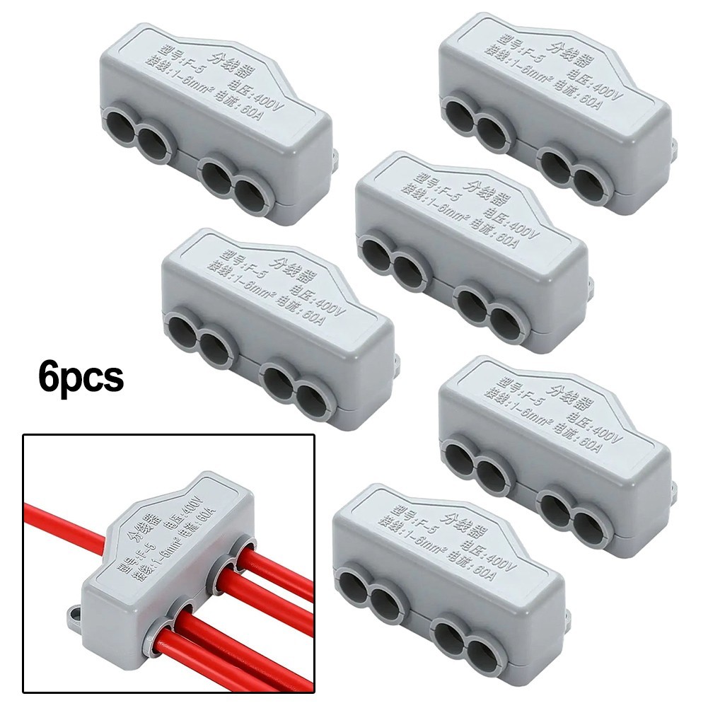 Reliable Brass Conductor Quick Terminal Blocks Suitable for Various Projects