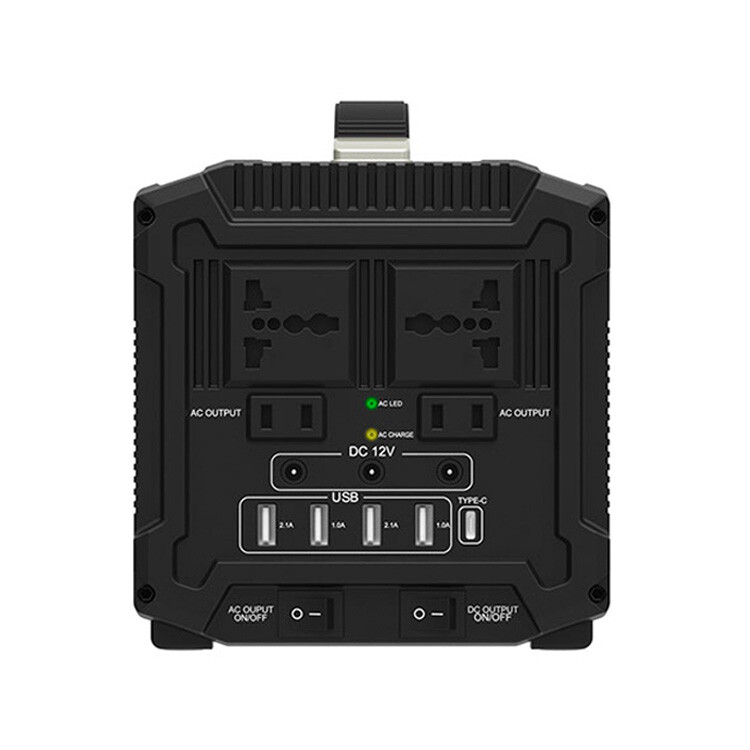 Portable Solar Power Station 500W Large Capacity for Outdoor Emergency Power
