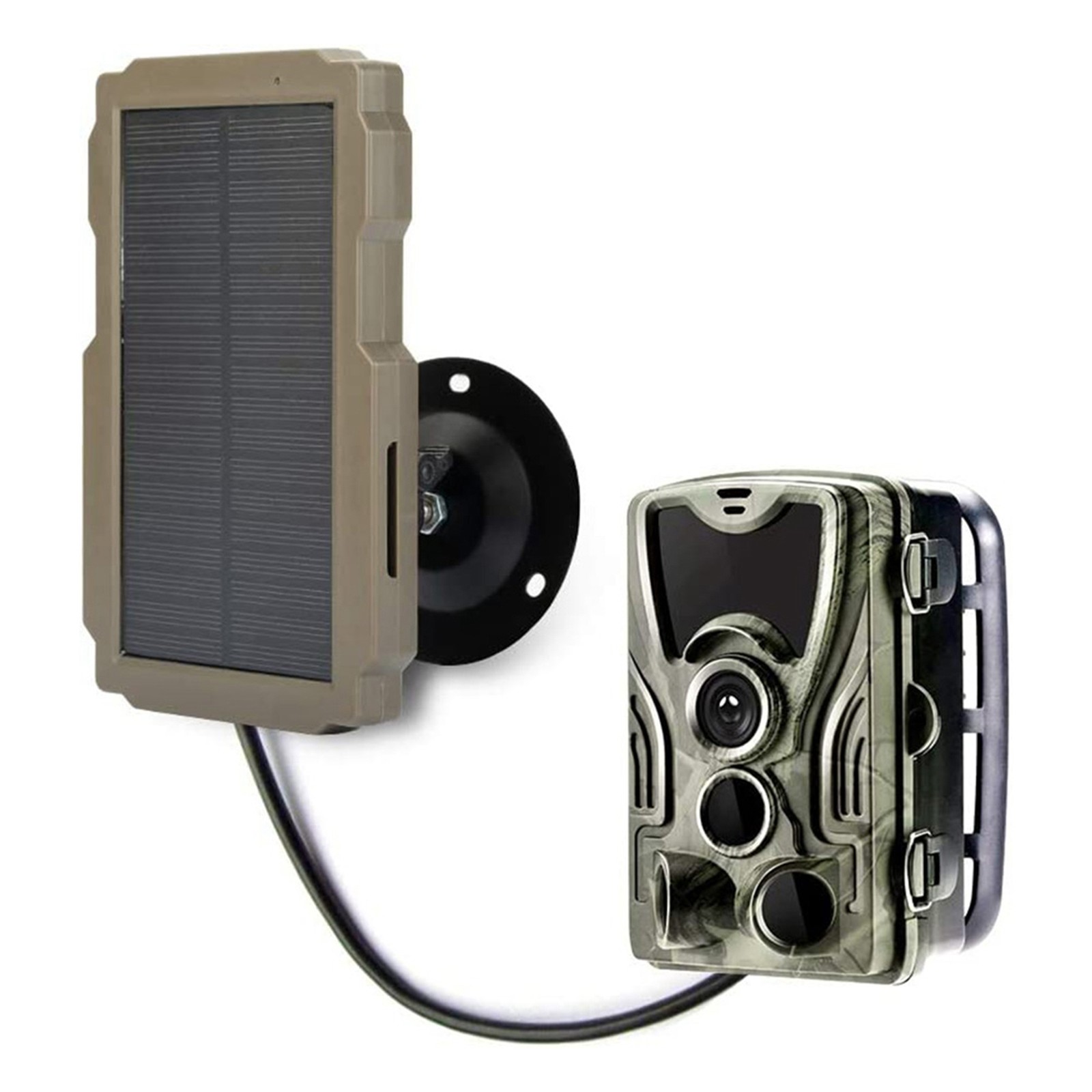 3000mAh 6V-12V Solar Panel Kit Rechargeable Solar Charger For Trail Camera WDHX