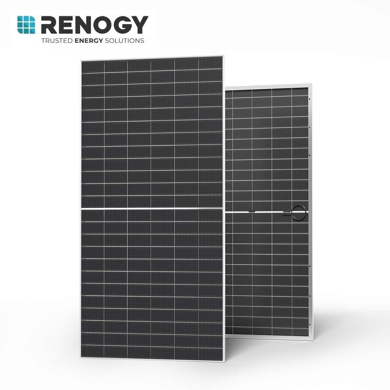 Renogy 2PCS Bifacial 590 Watt N-Type Monocrystalline Solar Panel High-Efficiency