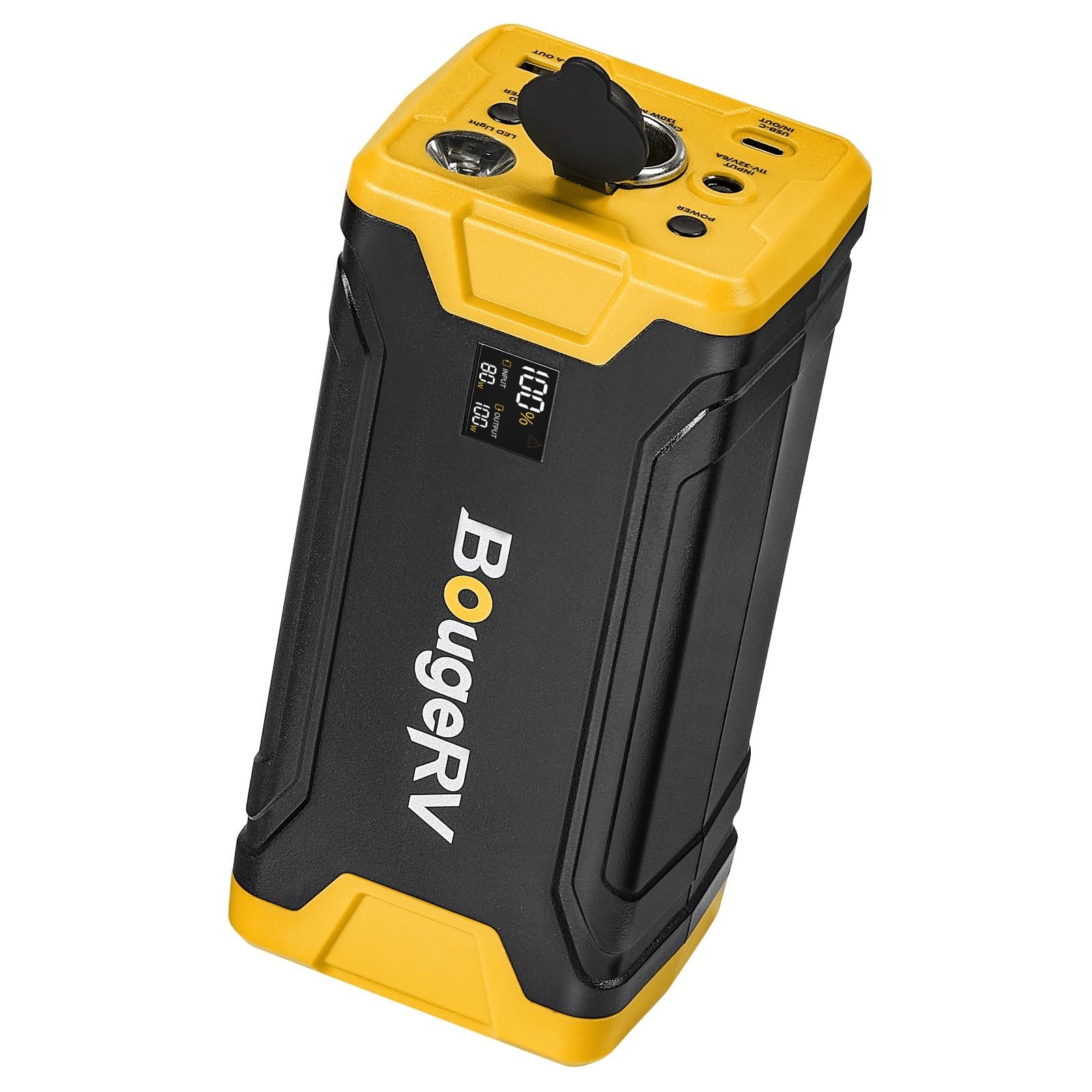 277Wh Portable Power Station Supply Backup Battery W/ Display Panel for Travel