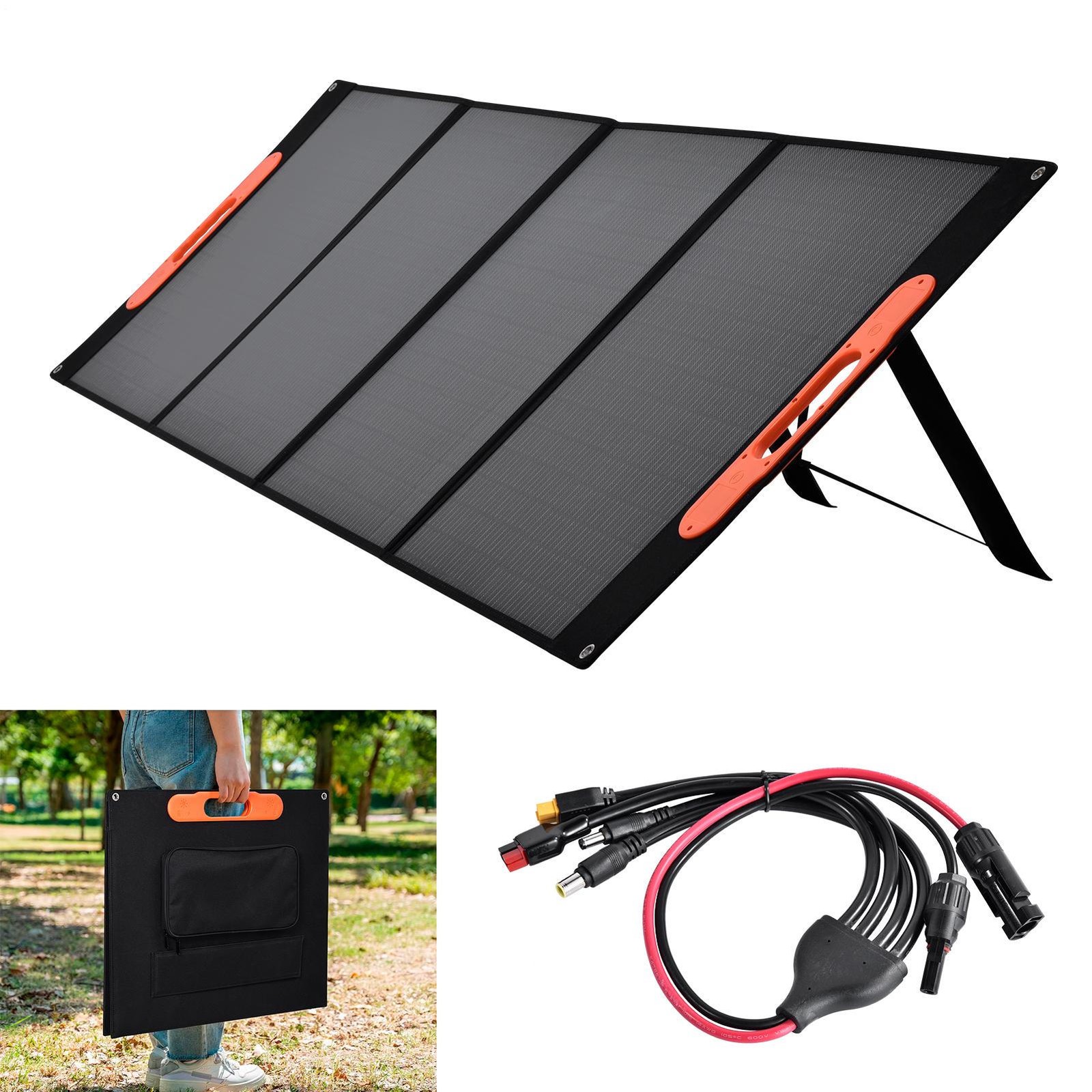 400W Portable Solar Panel Waterproof IP66 Foldable Solar Panel kit Brand New–