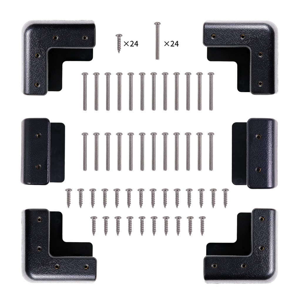Robust Corner Bracket Kit for DIY Solar Installations on For RVs and Yachts