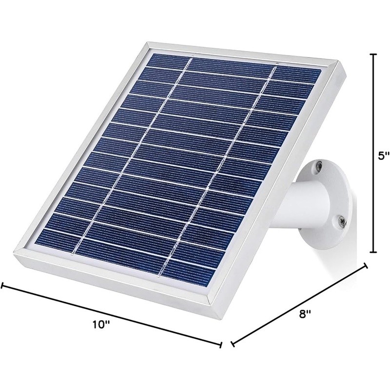 Solar Panel Charger Arlo Pro Pro2 Waterproof Adjustable 2600mAh Battery New