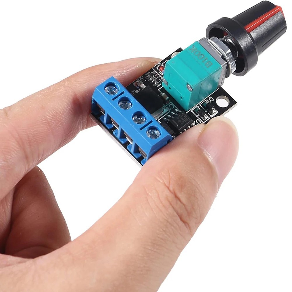 5V to 16V 10A Power Controller for DC Motor and LED Brightness Control