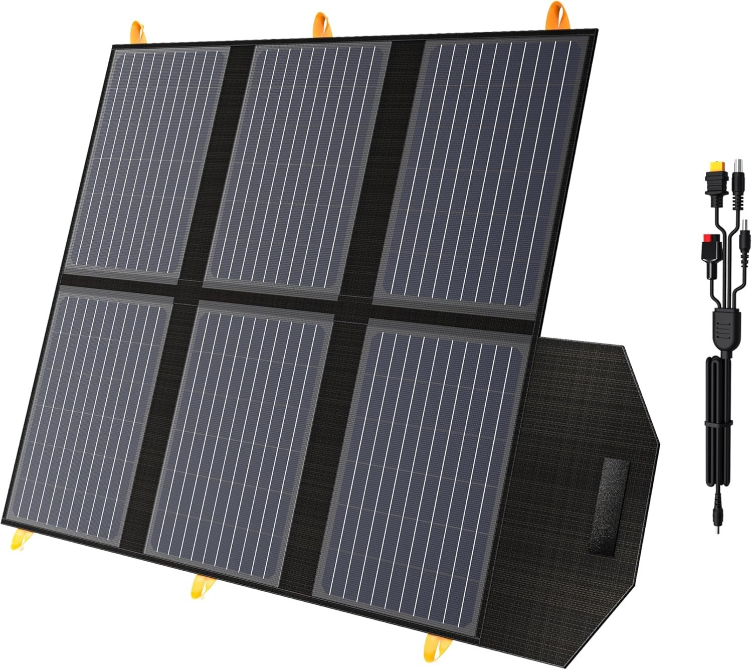 FlexSolar 60W Portable Solar Panel Foldable Charger For Power Station