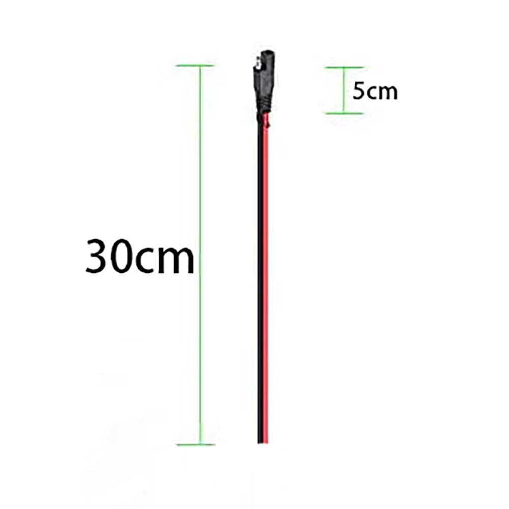 10AWG SAE Connector Extension Cable – Lightweight Solar Power & Automotive Use