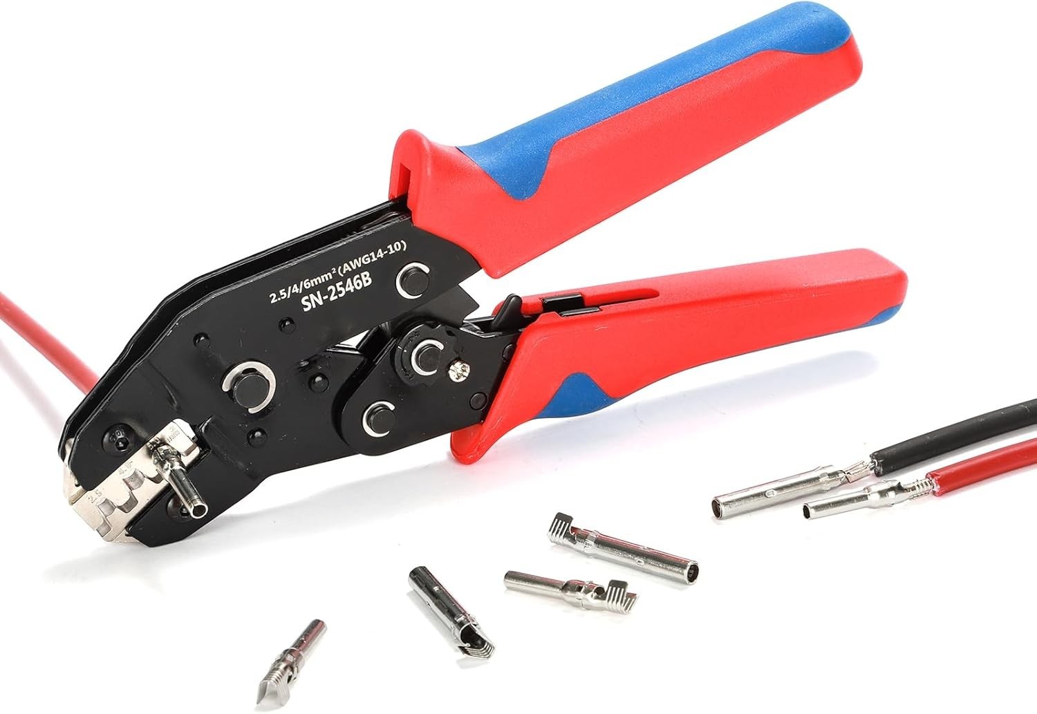 Solar PV Cable Crimping Tool for Solar Connectors AWG14-10 (2.5/4/6mm²)