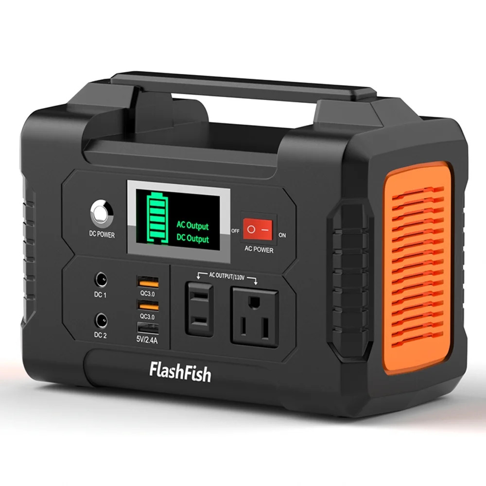 200W Portable Power Station, 40800Mah Solar Generator, Portable Generator for Ca