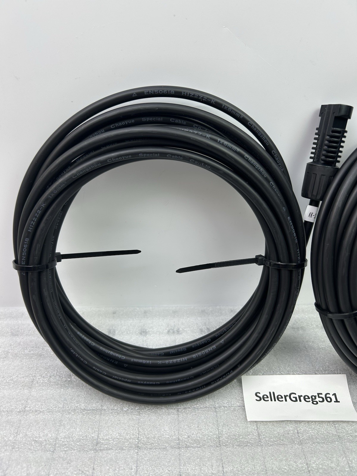 20FT Solar Panel Extension Wire with Female & Male Connectors 10AWG (1 Pair).