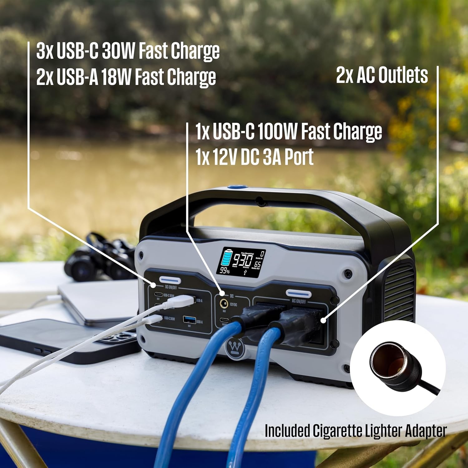 400W 183Wh Portable Solar Generator