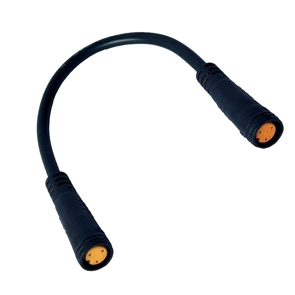 M8 Connector Cable Waterproof Cable Rubber Insulation Plastic Housing Pre-wired
