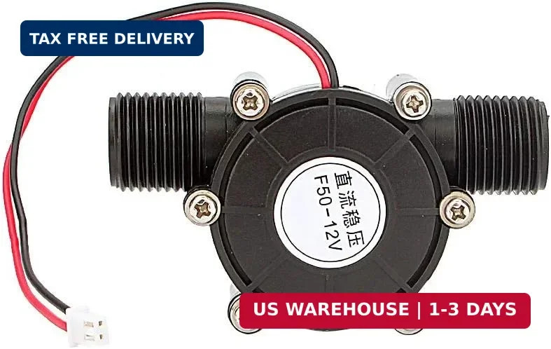 Watris Veiyi Micro HydroTurbine, Water Turbine Generator, DC 12V Hydro Power Gen