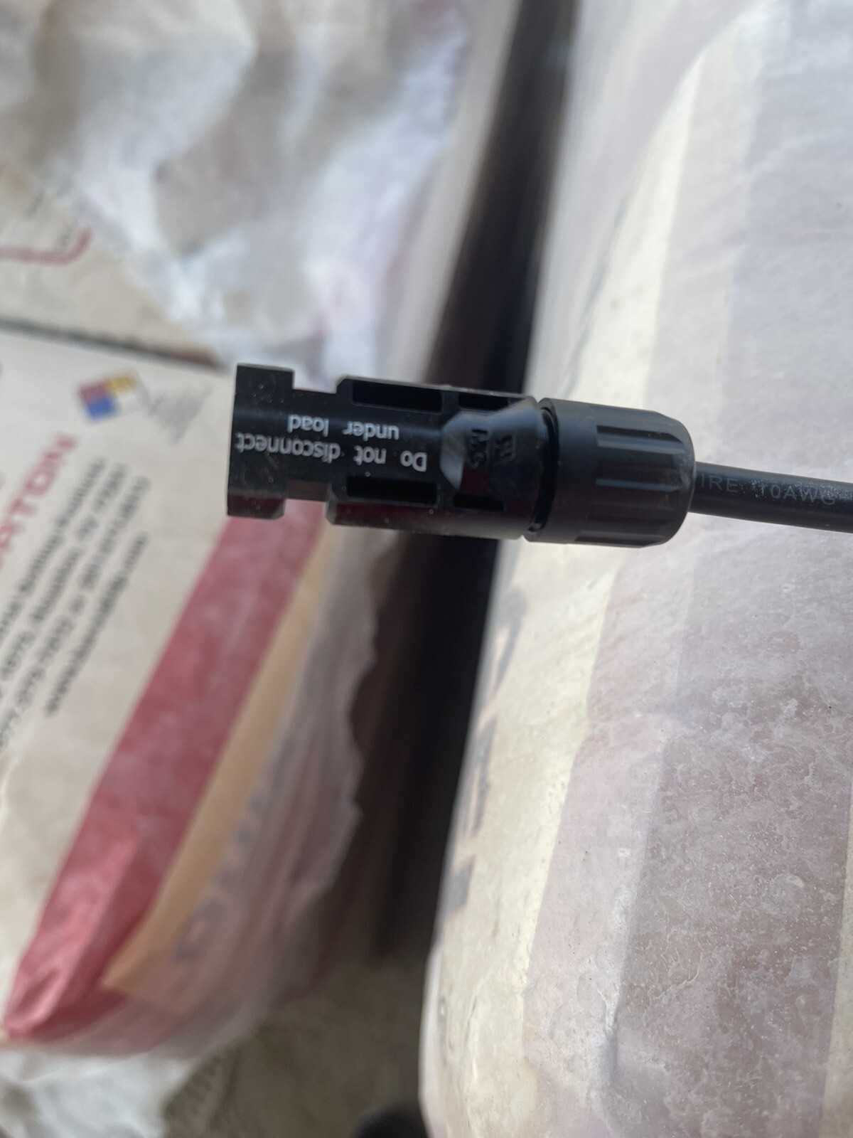 200 per box solar panel extension/jumper cables 10 awg 12 Inches Long.