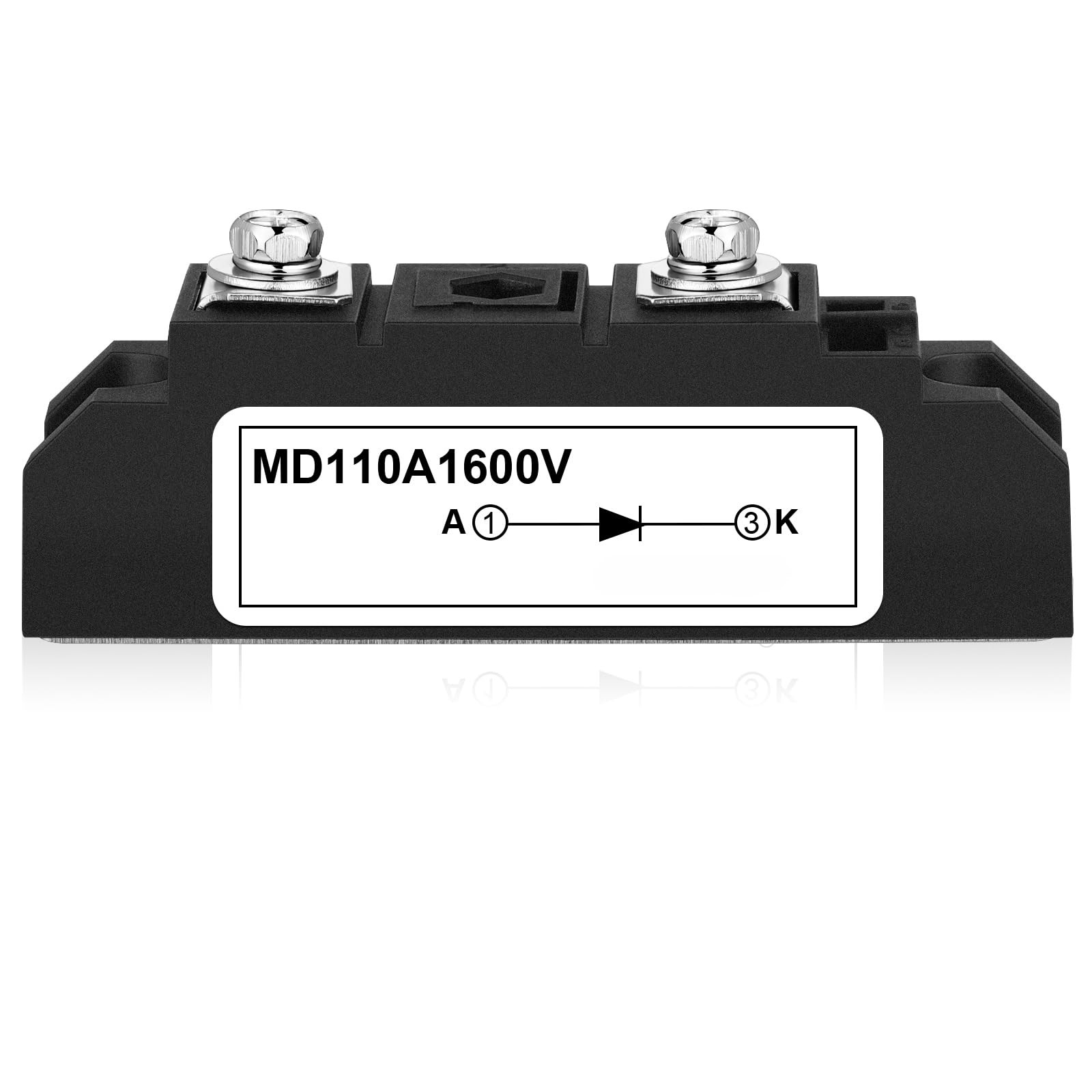 1 Pcs Md 110a (100a)-16 Solar Diode Anti Reverse One Way Voltage Ac 400vac Dc