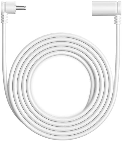 10 ft. Barrel Plug Extension Cable – Compatible with Ring Solar Panel and Super