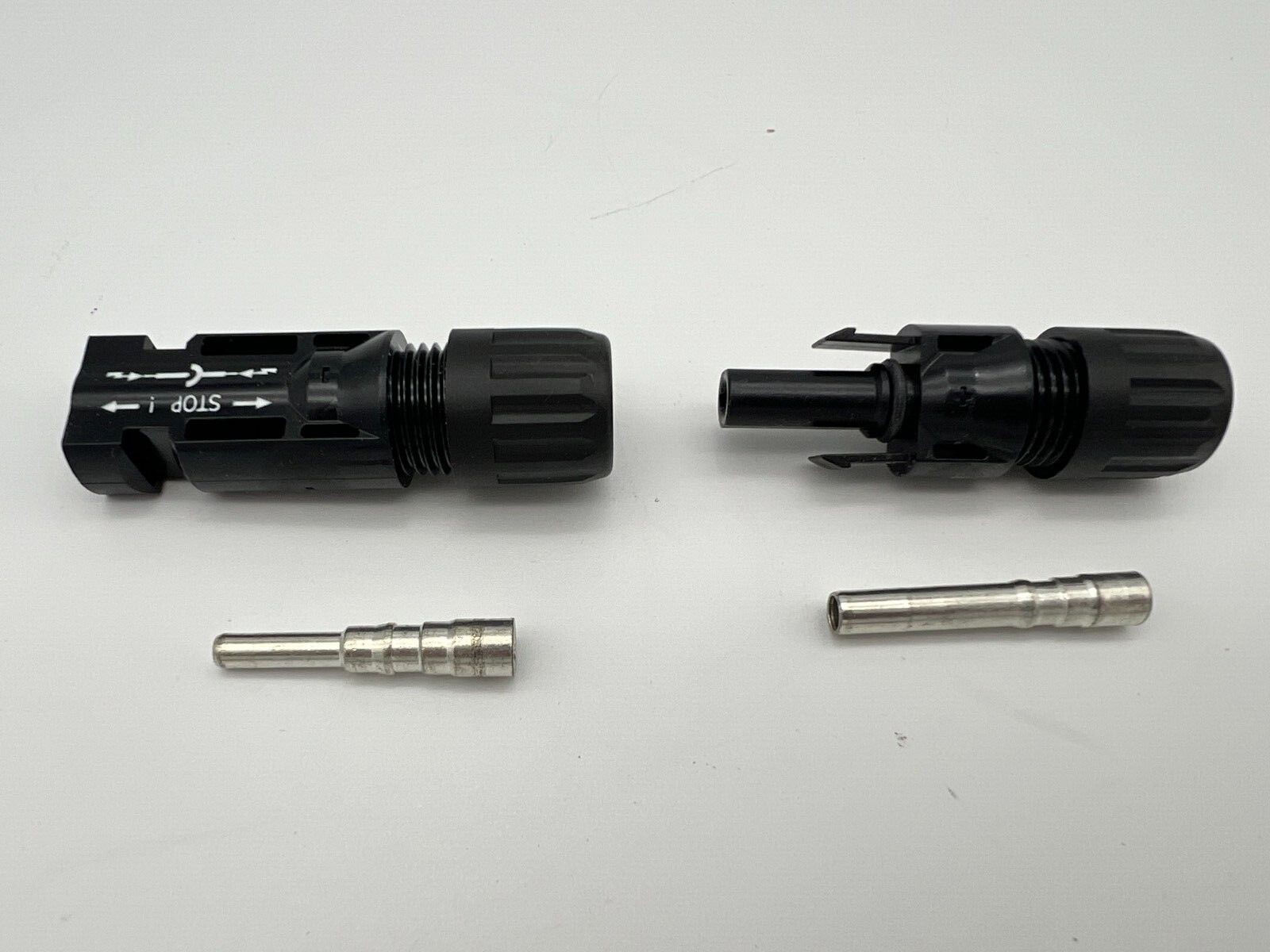 Pair connectors for PV 6 AWG wires Staubli MC4 UL listed