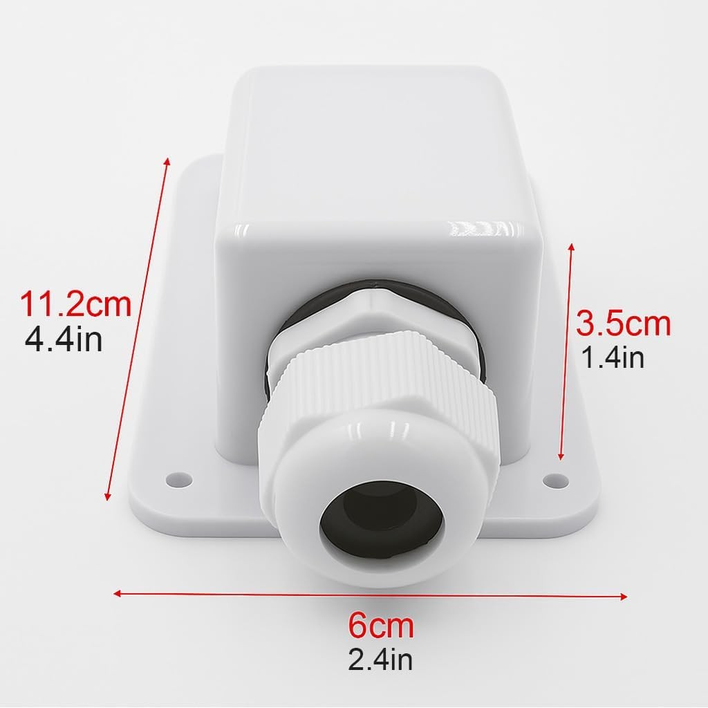 Waterproof solar cable entry gland for rv camper and boat panels