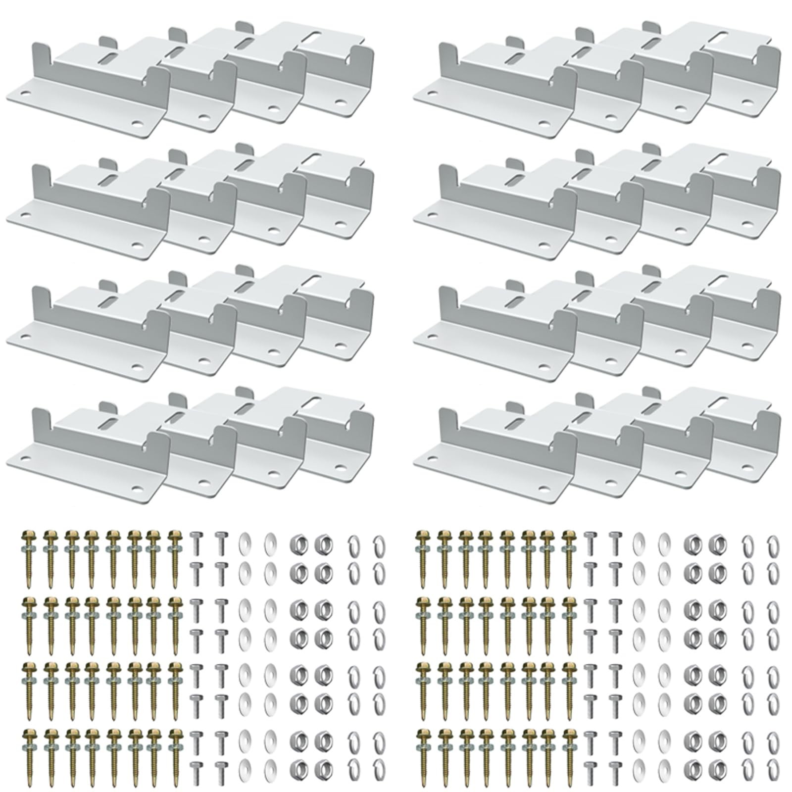 32 Units Solar Panel Mounting Z Brackets Lightweight Aluminum Corrosion,Solar Pa