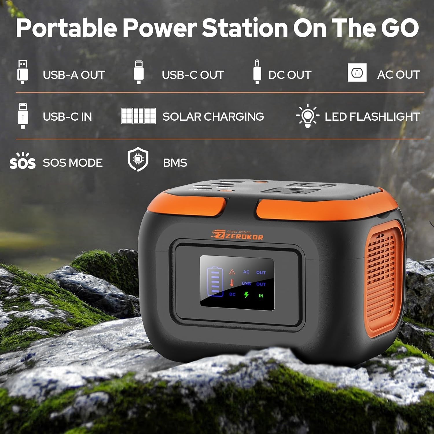 120W Solar-Compatible Power Pack: Optimal Solution for Camping and Off-Grid Life