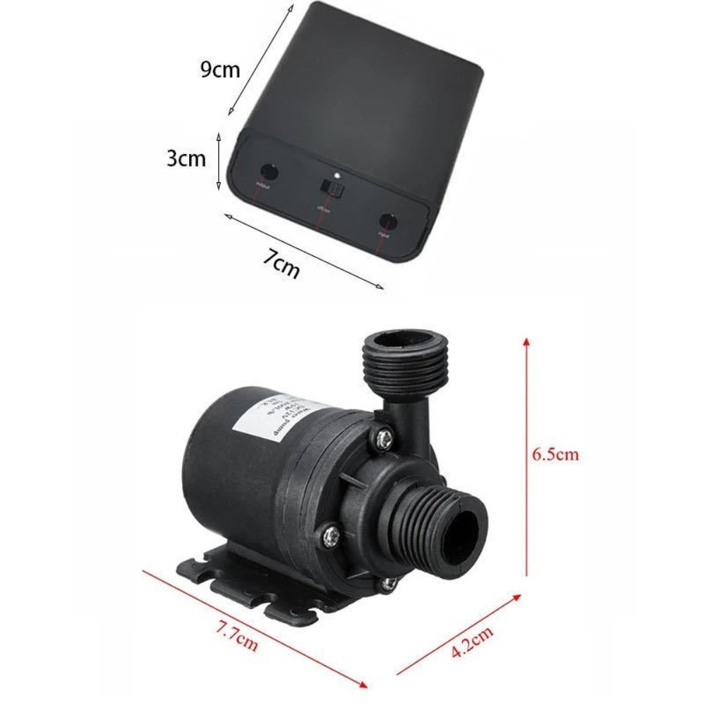 50W Polycrystalline Solar Water Pump System 800L/H Flow for Garden Pond