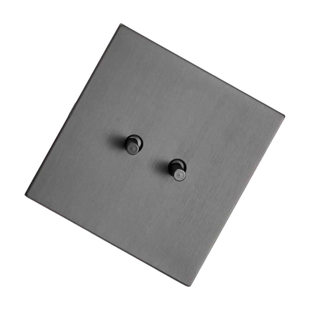 Wall Plate For Home Decor Brass Lever Stainless Steel Material Easy Installation