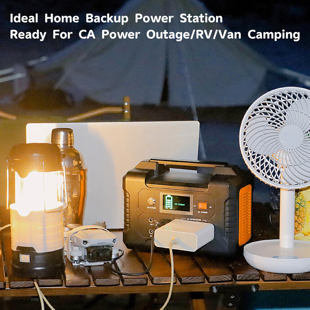 Flashfish 200W 151Wh Portable Power Station Generator for Camping Fishing L1U1