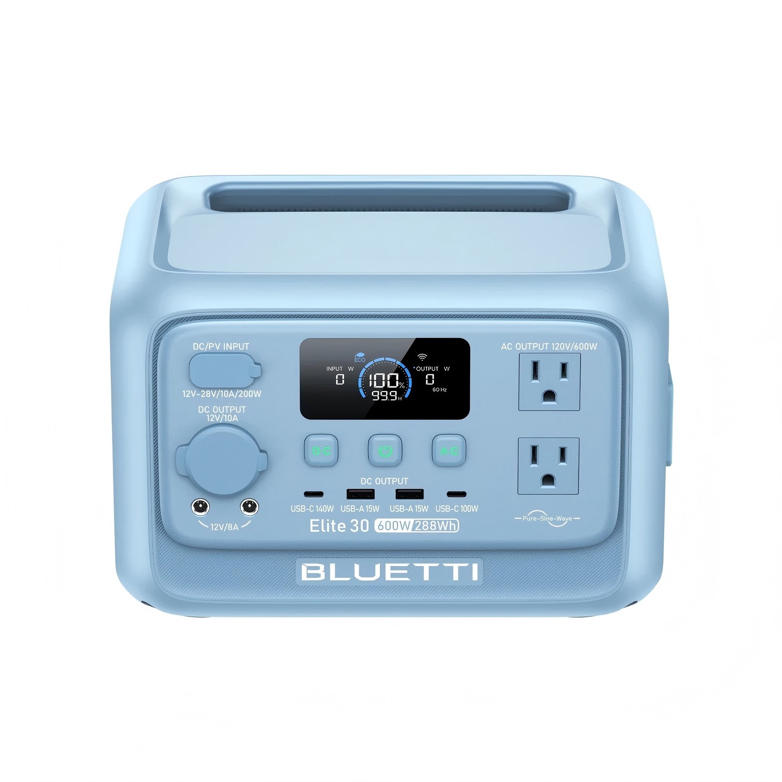 BLUETTI Elite 30 V2 288Wh Portable Power Station for Camping Refurbished