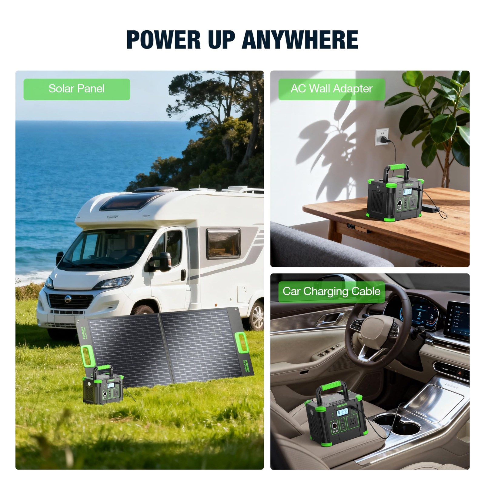 Portable Power Station 300W, 288Wh Lithium Battery, 60W Fast Charging, Up to …