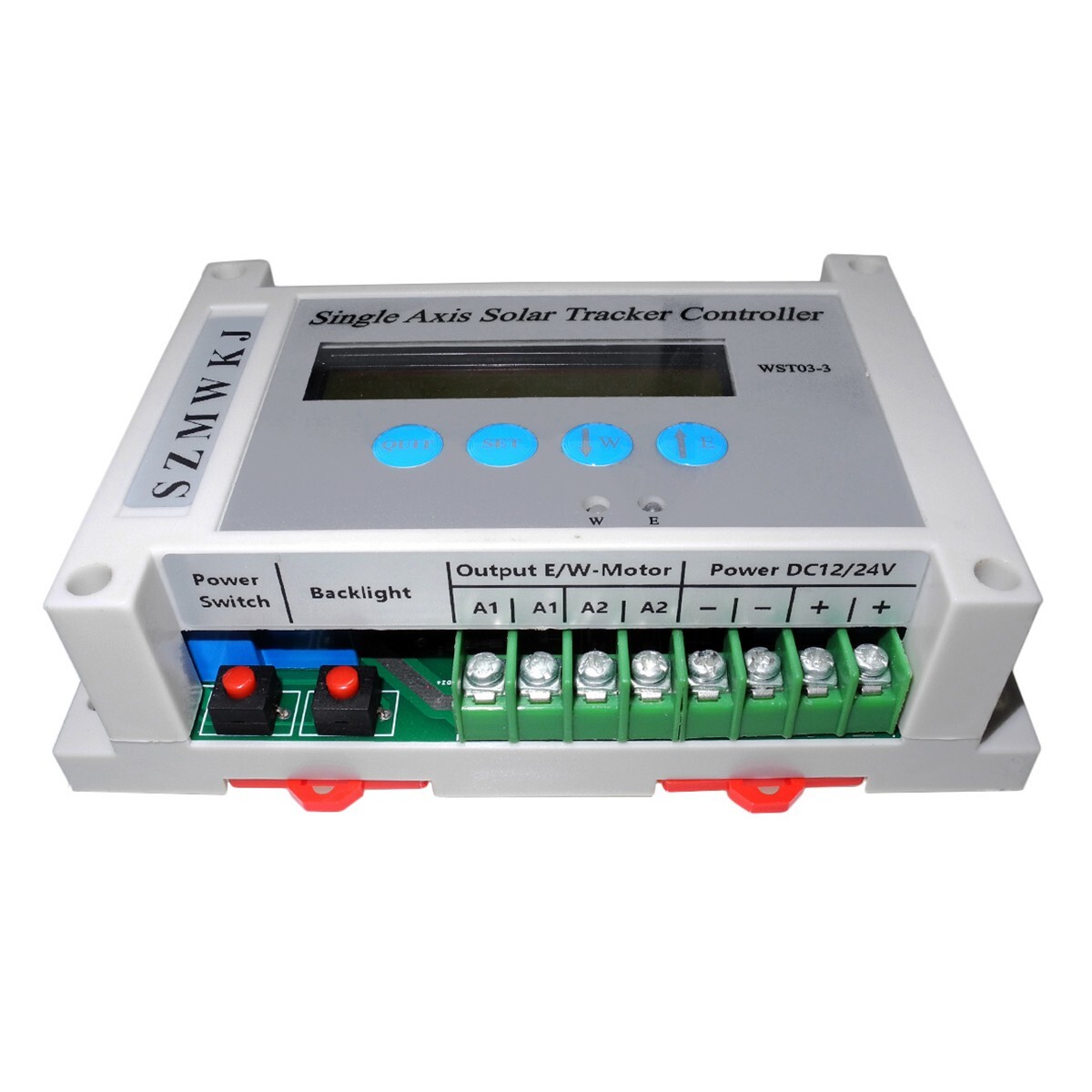 SZMWKJ Solar Tracking Single Axis Solar Tracker Controller W/ Wind Speed Sensor
