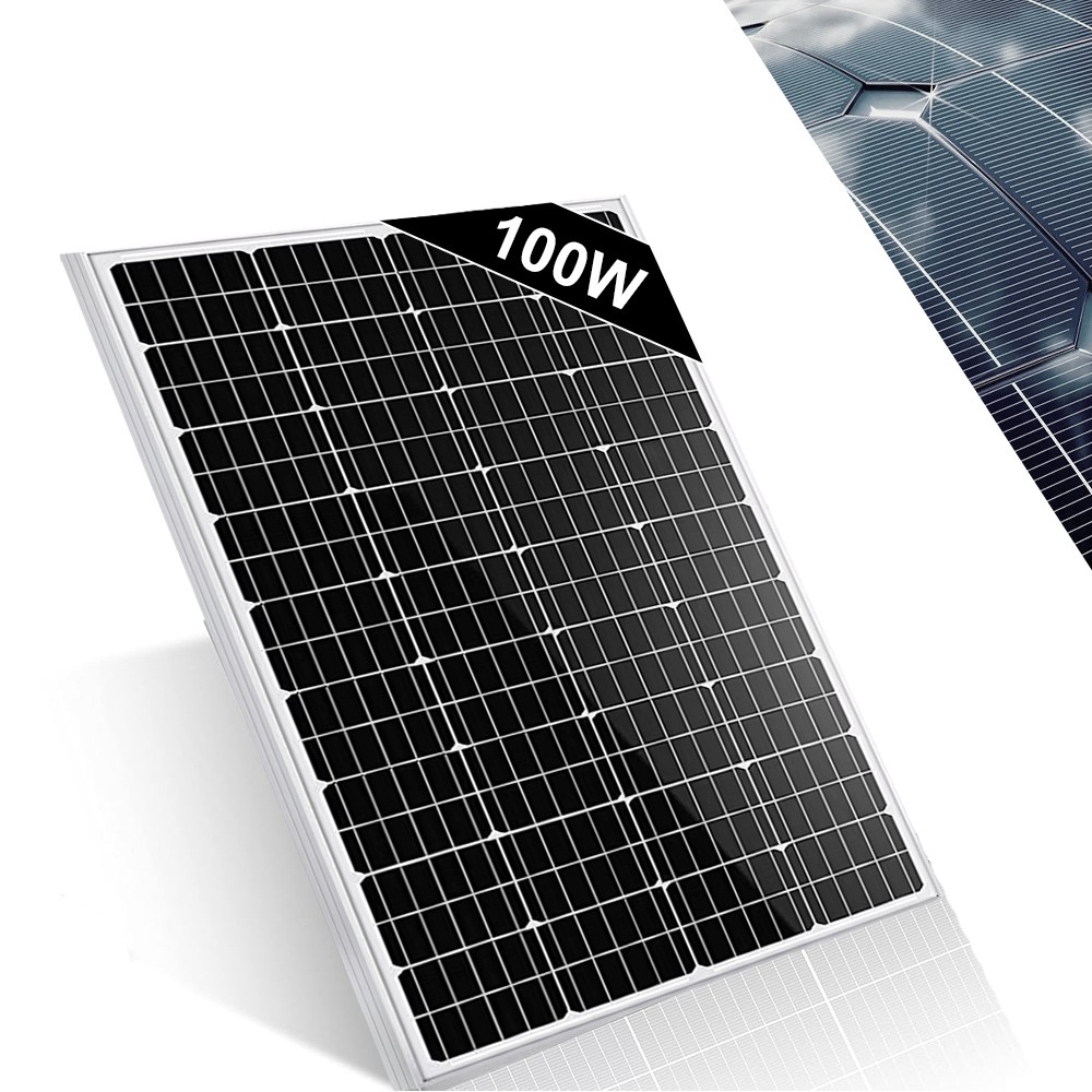 200W Solar Panel Kit Mono 12V Battery Charger Controller Boat RV Car Rooftop