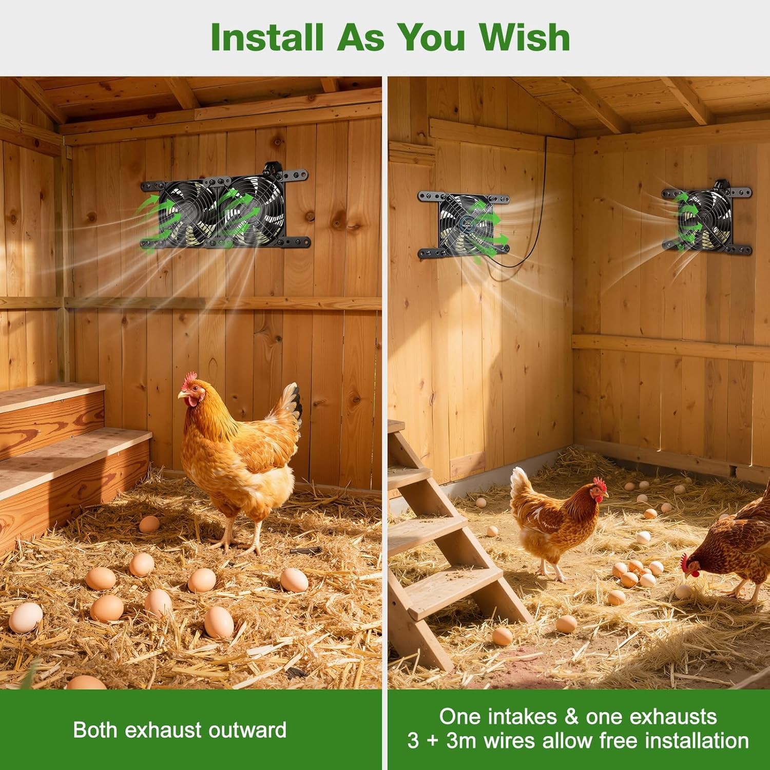 Solar-Powered Exhaust Fan W/ Battery & Smart Sensing – 25W Solar Panel