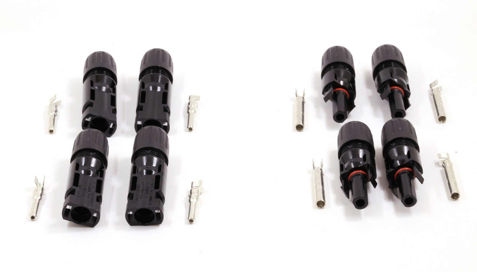 Lumision Waterproof PV 10/12 AWG Solar Connector 4 Pair (M/F w/ Pins) Ships USA