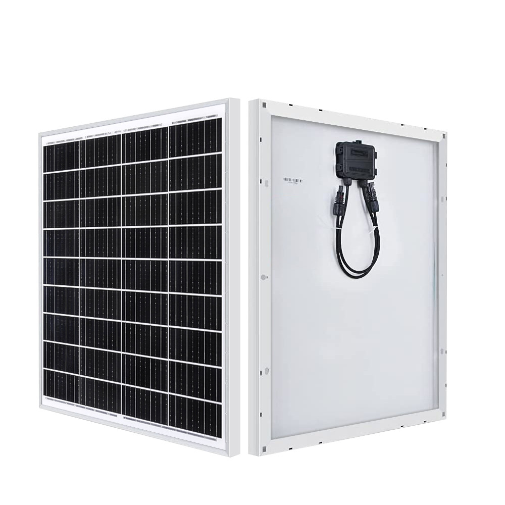 100 Watt Solar Panels Monocrystalline Solar Panel for 12V Battery RV Marine Boat