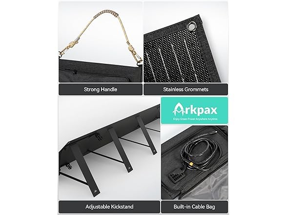 Arkpax SP200 Portable Solar Panel