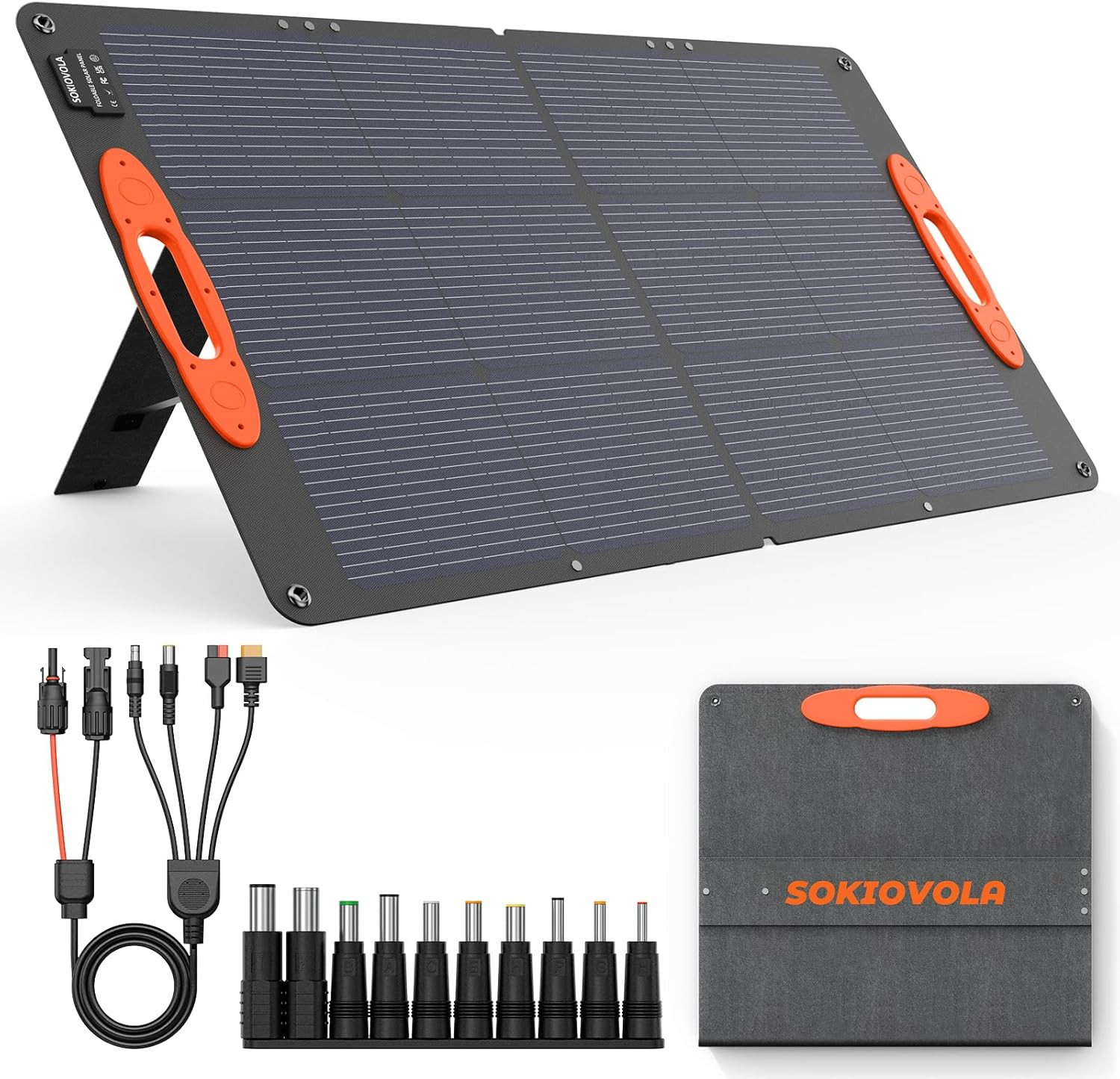 N-Type 16BB 100W Portable Solar Panel 18V ETFE Portable Foldable Solar Charger N