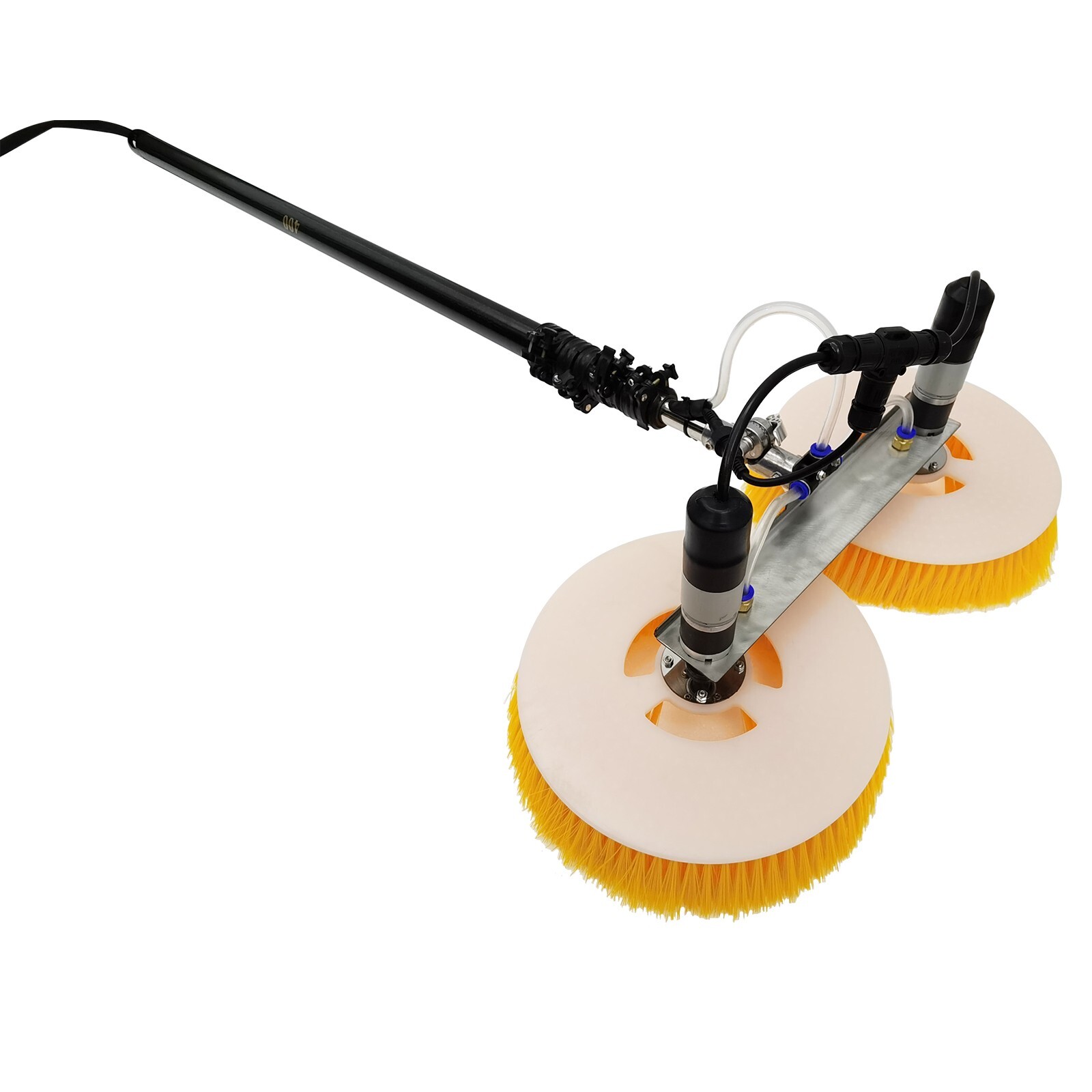 110V Dual-head Solar Panel Cleaning Machine Photovoltaic Panel Brush Kit