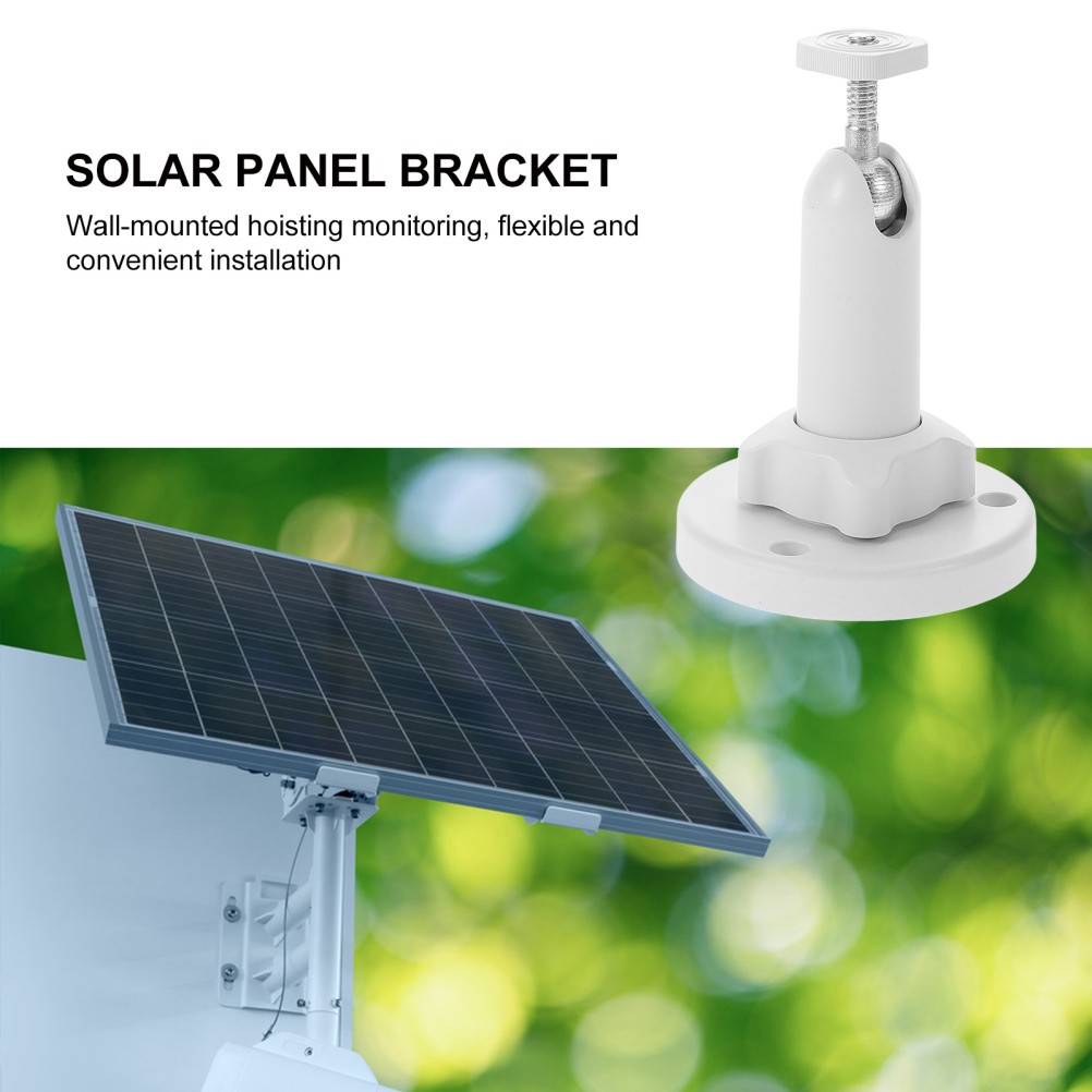 Adjustable Mount Bracket For Solar Panel Security Camera Outdoor Holder ABS