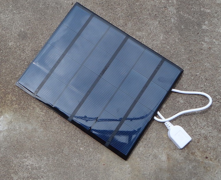 6 Volt 3.5W Outdoor Solar Panel 580mA Smart Power Supply Phone Battery Charger