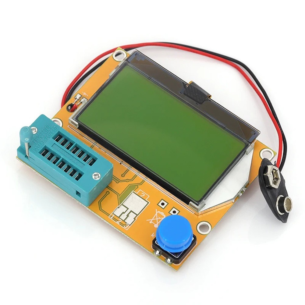 LCRT4 Meter for Testing Diodes Transistors with Protective Shell and Battery