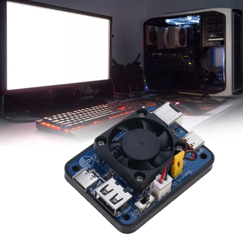 Compact 5V5A PD Power Module for RPI 5 Development Boards and Soft Router